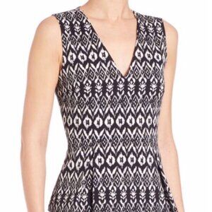 NWT! DIANE VON FURSTENBERG AILEY SLEEVELESS PEPLUM TOP size 4